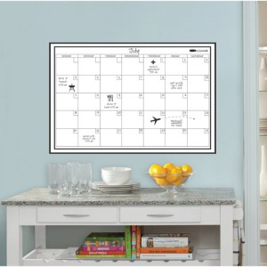 WallPops! Whiteboard Dry Erase Monthly Calendar, 24" x 36"   551493587